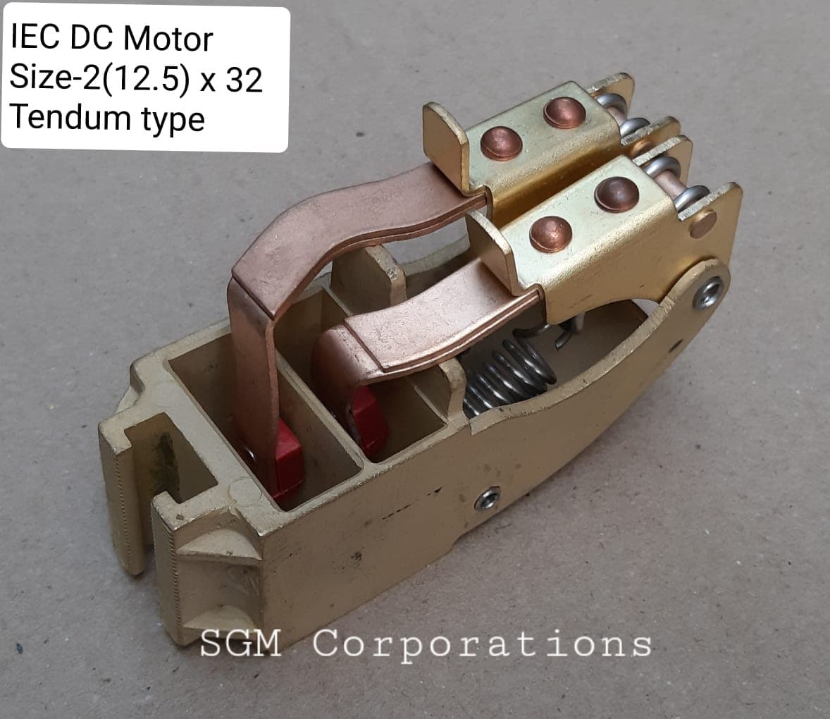 IEC DC motor, size 2 tandem holder
