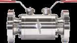 Double block and bleed ball valve detail view